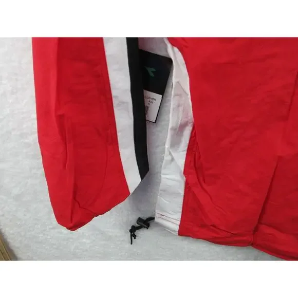 NWT DIADORA Canova Soccer Men's Medium Nylon Pullover Jacket